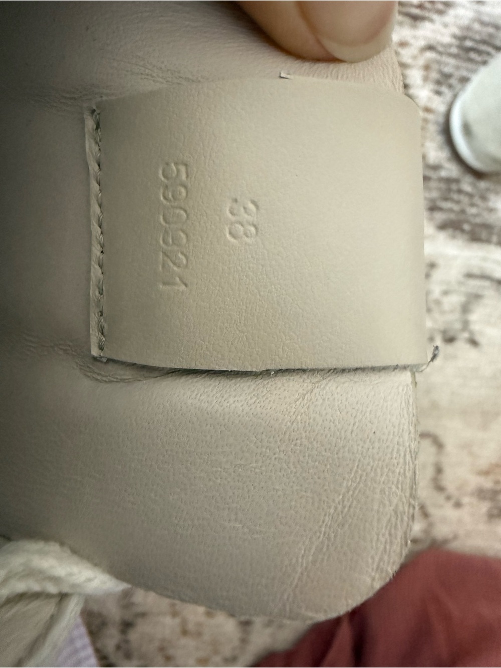 ✨Loewe Ivory and White Suede-Trim Ballet Runner 2.0✨ - Picture 5 of 6